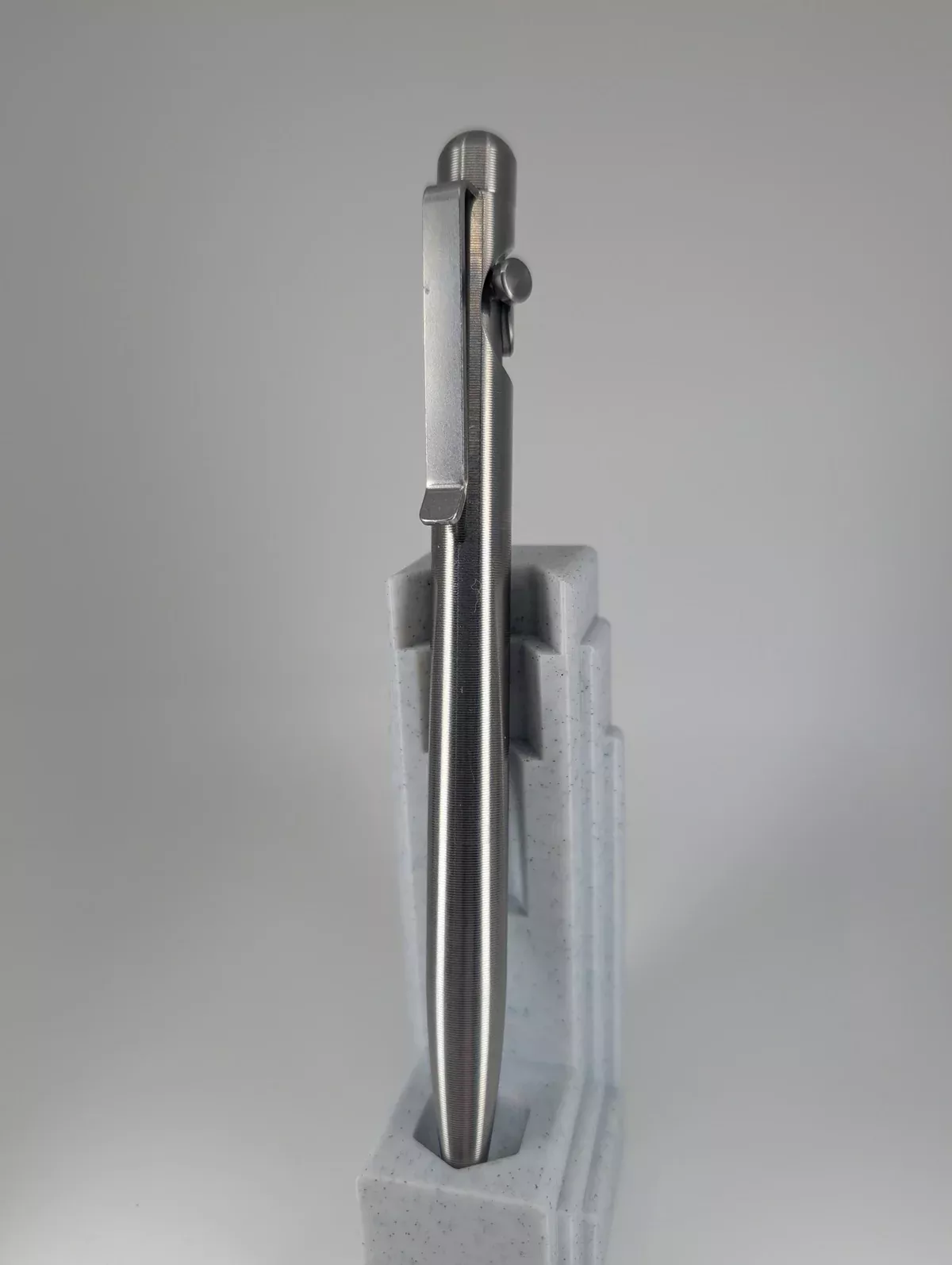 *Consignment* Tactile Turn Glide Raw Ti Bolt Action Ballpoint Pen