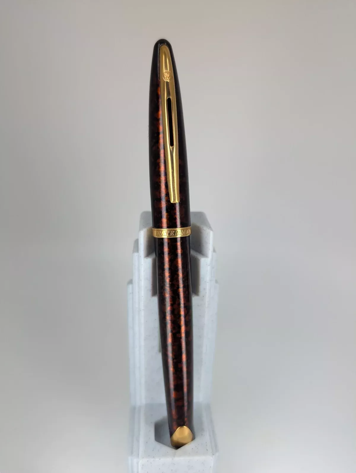*Consignment* Waterman Carene Amber 18k Gold Fine Nib