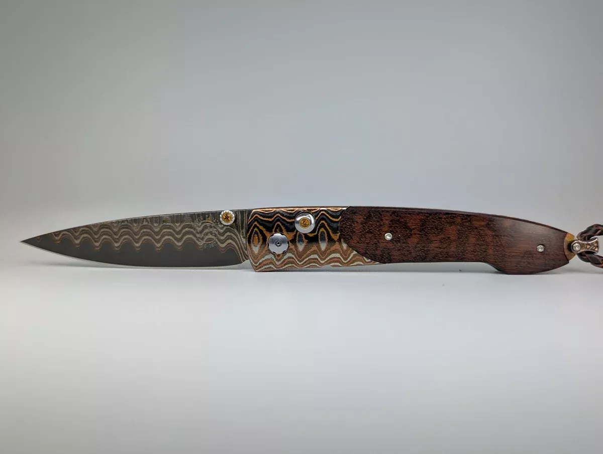 *Consignment* William Henry B10 Red Creek Buttonlock FoldingKnife #100 of 100