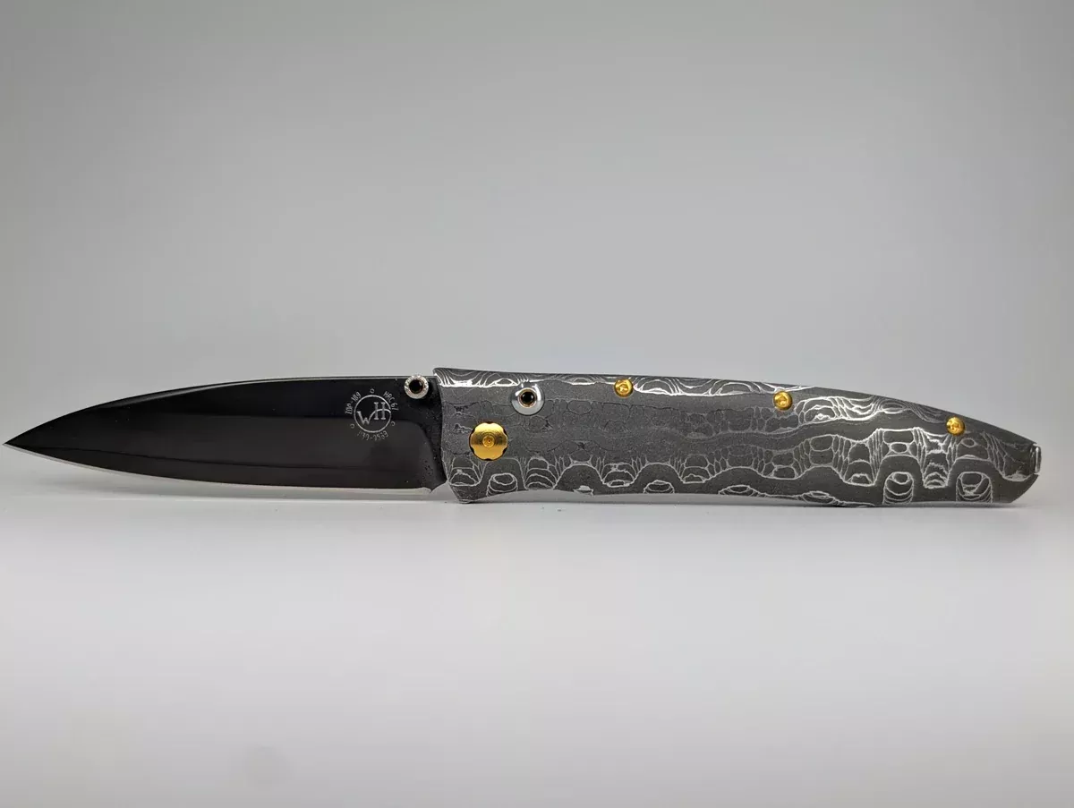 *Consignment* William Henry Gray Ghost Buttonlock Folding Knife #2 of 50