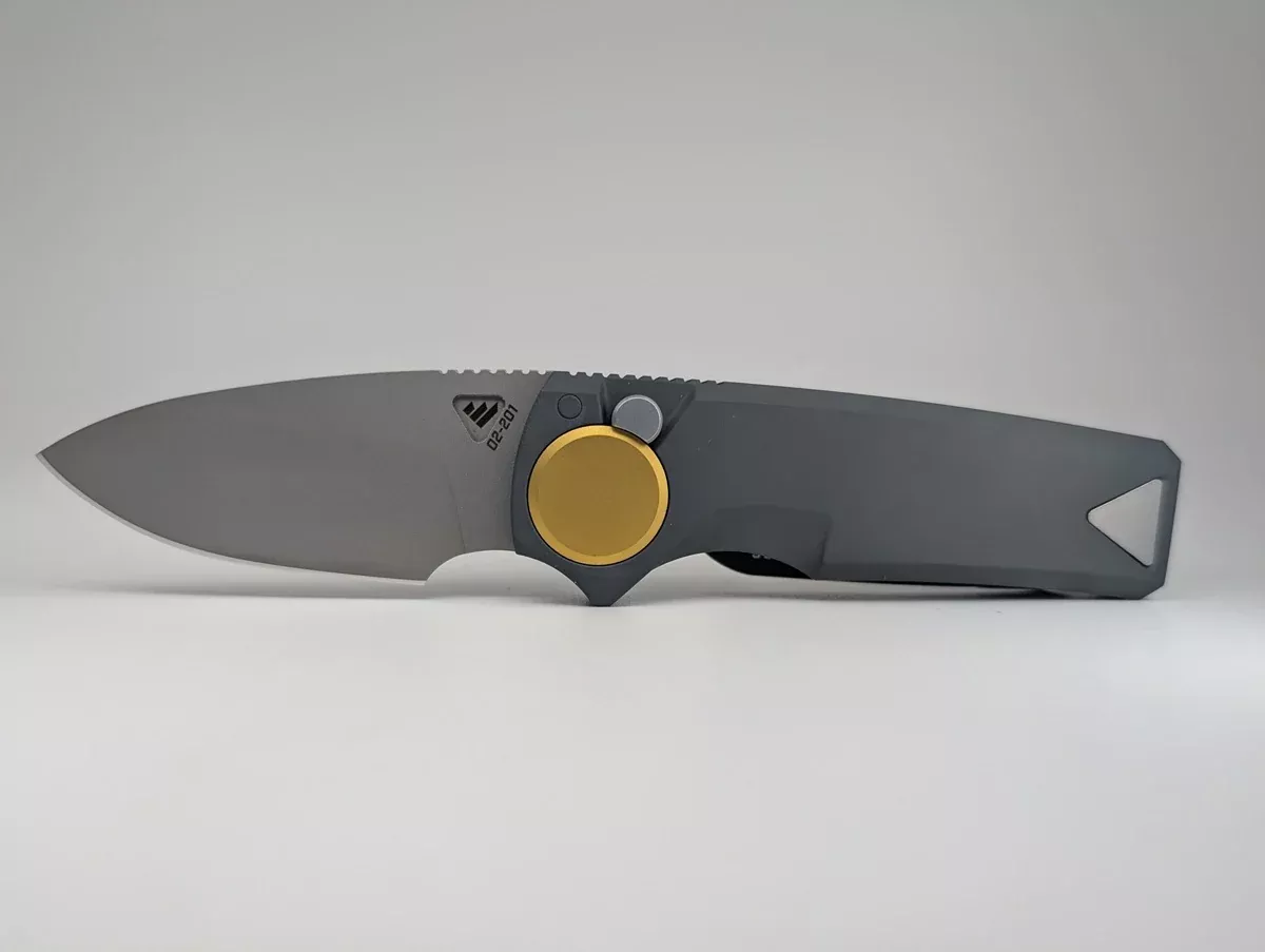 *Consignment* Work Sharp Gray Compact RMX Drop Point M390 Folding Knife
