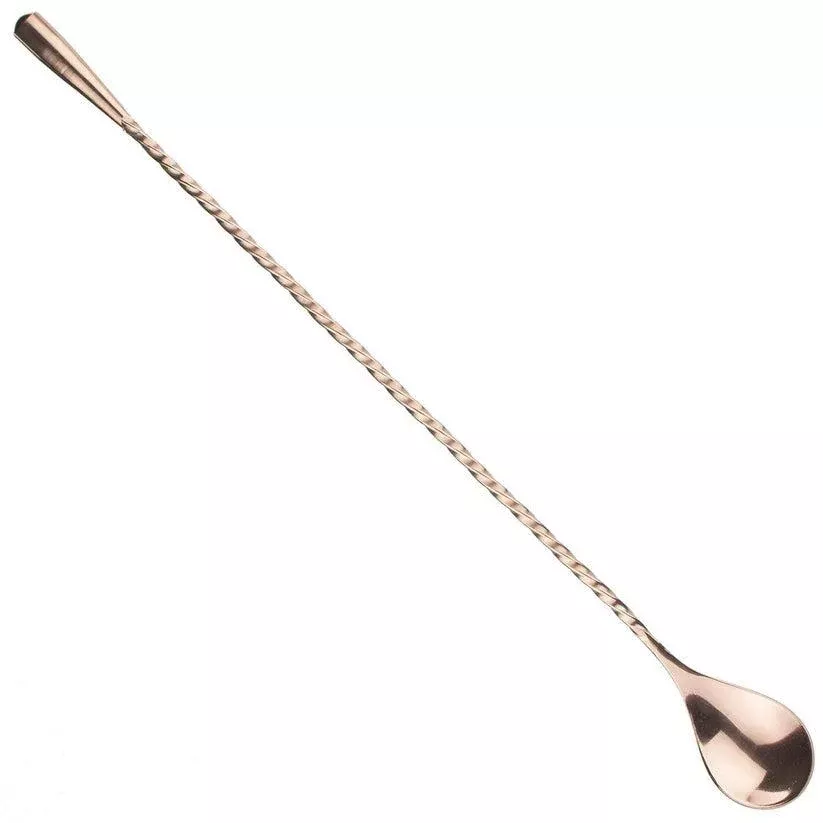 Copper Plate Tear Drop Bar Spoon
