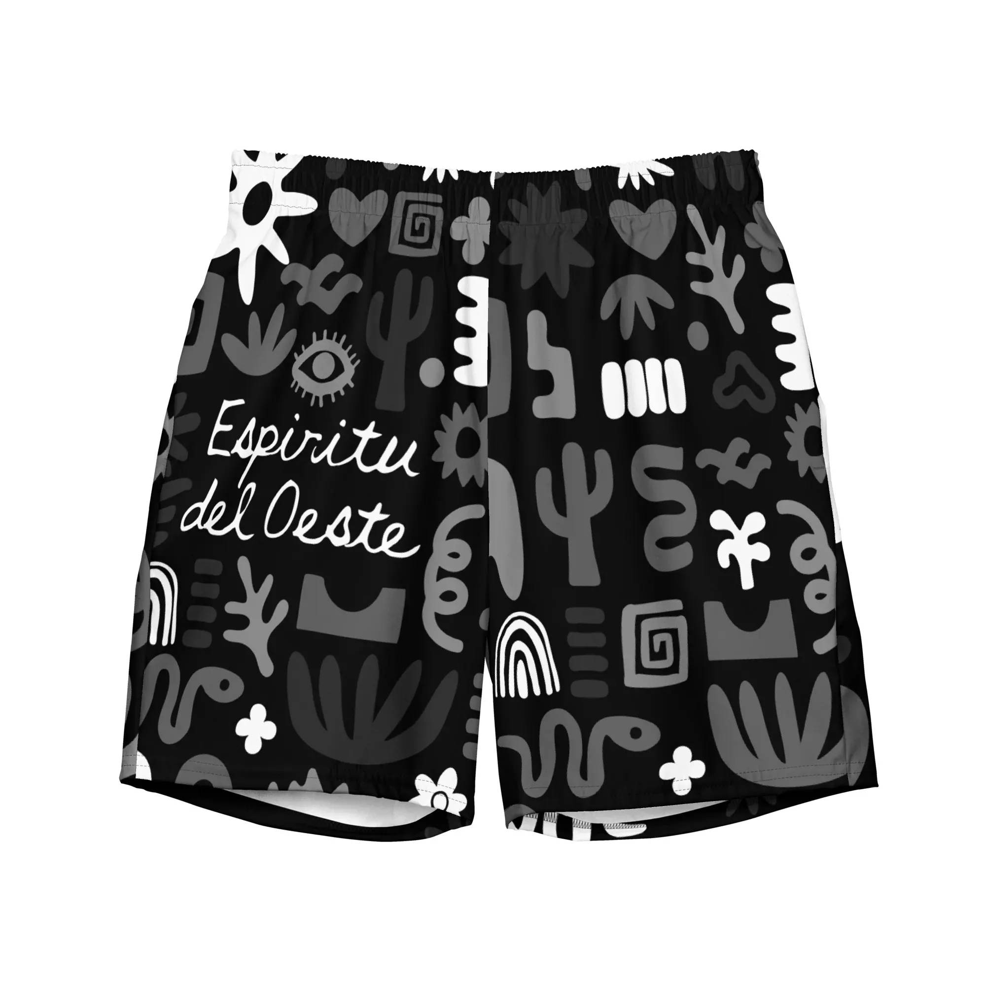 Coronado Greyscale Swim Trunks
