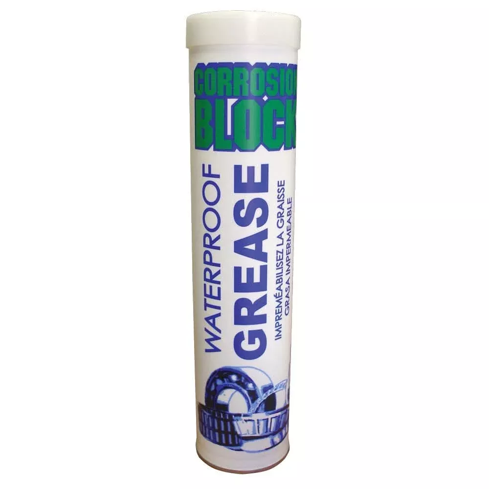 Corrosion Block High Performance Waterproof Grease - 14oz Cartridge - Non-Hazmat, Non-FlammableNon-Toxic - 25014