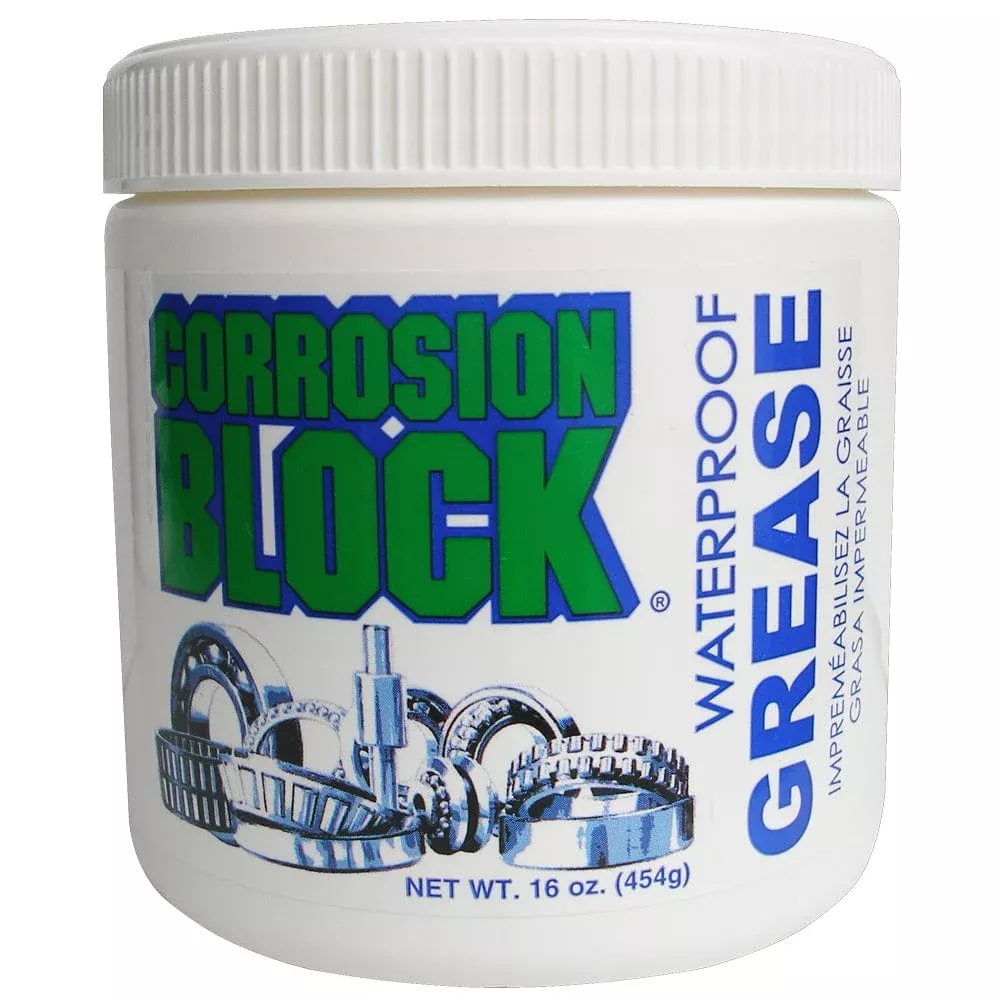 Corrosion Block High Performance Waterproof Grease - 16oz Tub - Non-Hazmat, Non-FlammableNon-Toxic - 25016