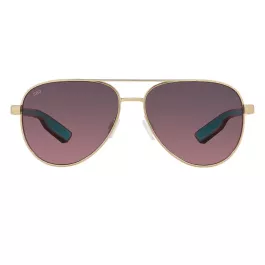 Costa Men's Peli - Brushed Gold - Rose Gradient - 580G - Polarized Glass