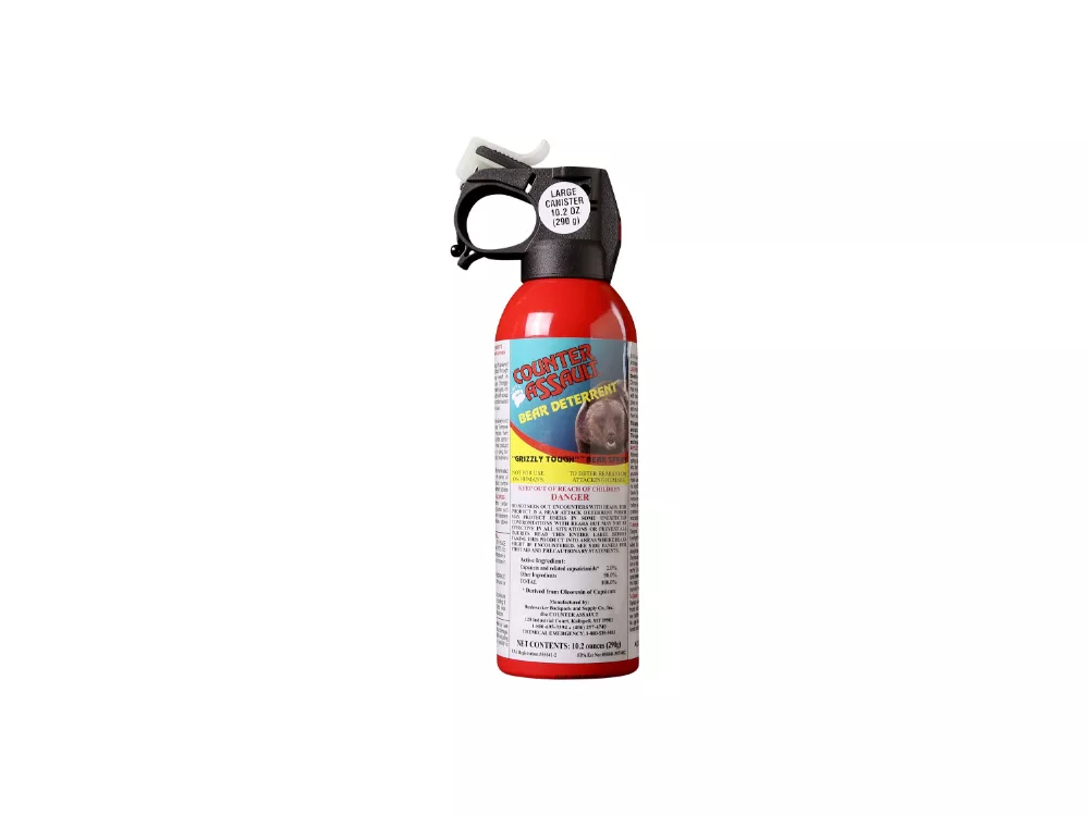 Counter Assault Bear Spray Capsaicin Range 32 ft-7 Seconds 10.20 oz