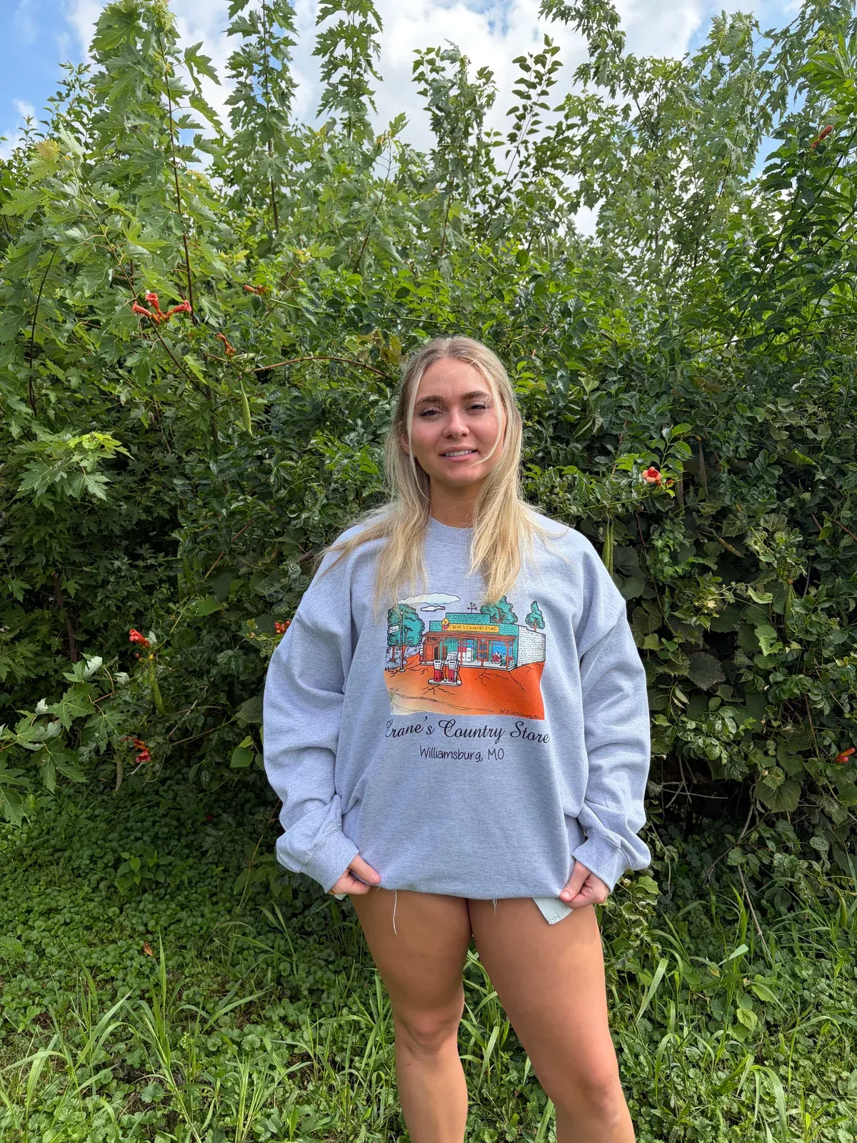 Crane’s Marlene Art Crewneck Sweatshirt