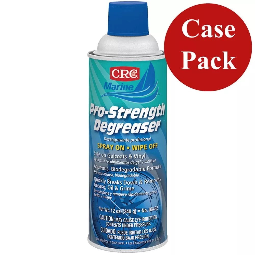 CRC Marine Pro-Strength Degreaser – 12oz – #06482 *Case of 12