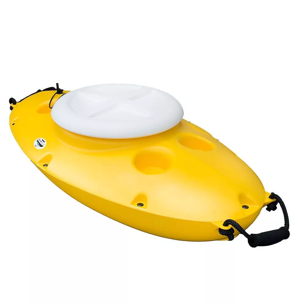 CreekKooler 30-Quart Floating Cooler, Yellow