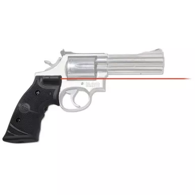 Crimson Trace LG-308 Lasergrips for Smith & Wesson K & L Frames Round Butt, Red Laser
