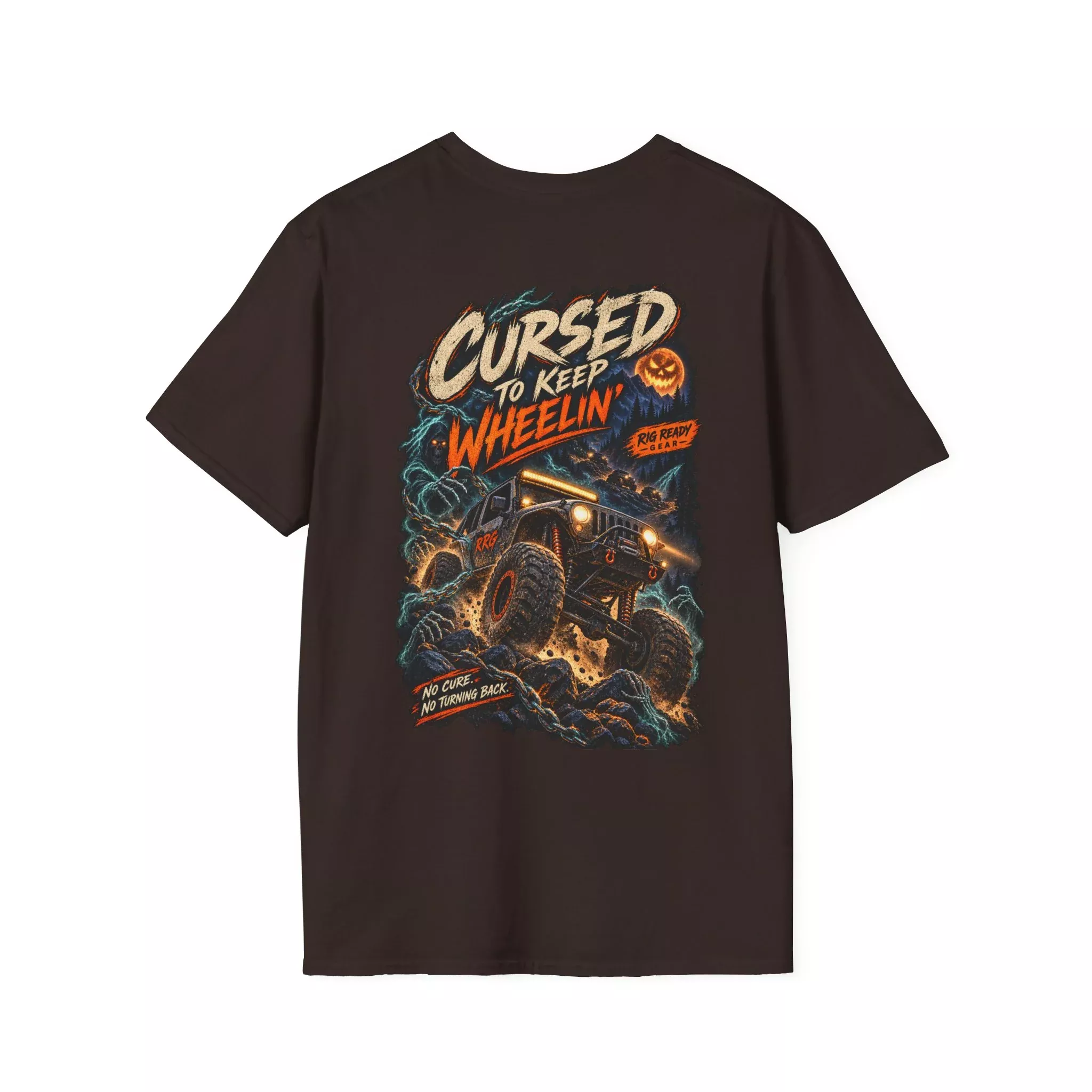 Cursed to Keep Wheelin’ Zombies T-shirt