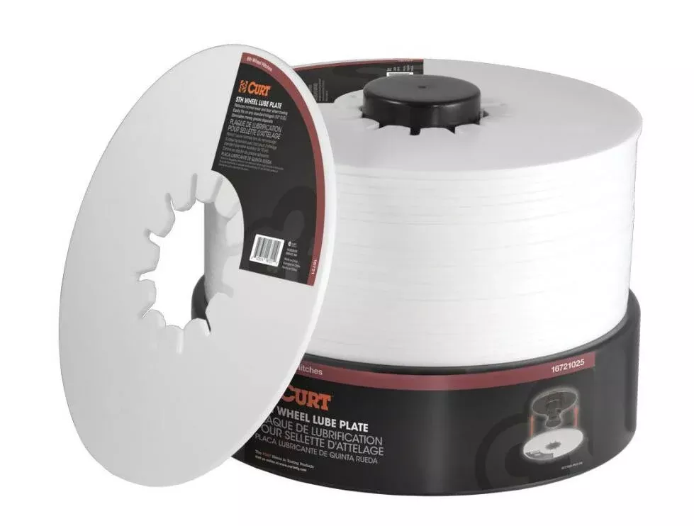 Curt 10" 5th Wheel Lube Plates, 25 Pack• 16721025