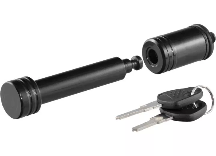 Curt 5/8" Hitch Lock, 2" Receiver, Barbell, Black• 23518