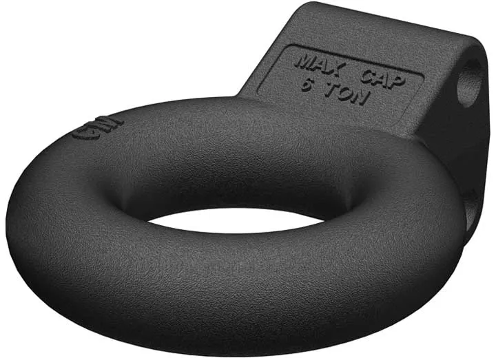 Curt Channel-Style Lunette Ring, 12,000 Lbs, 3″ I.D., Black• 48601