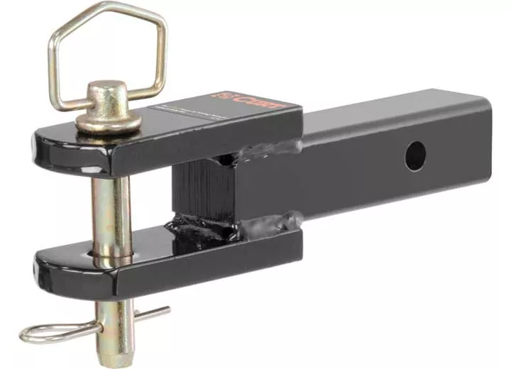 Curt Clevis Pin Ball Mount w/ 1" Diameter Pin, 2" Shank, 6K Lbs• 45821
