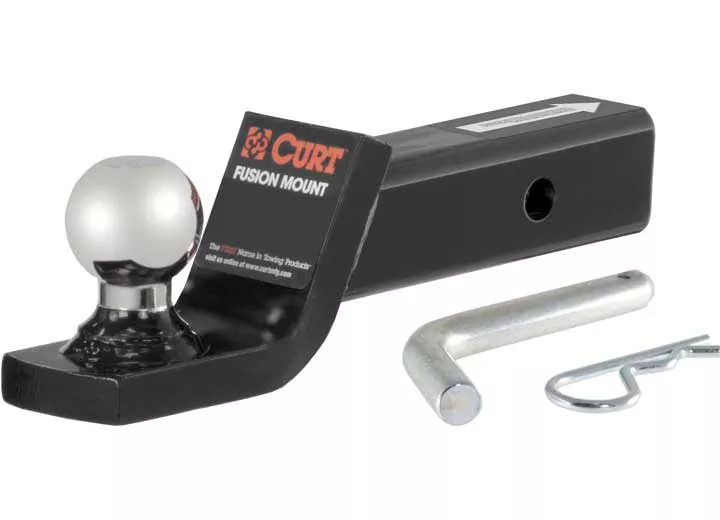 Curt Fusion Ball Mount 2″ Ball, 2″ Shank, 7,500 LBS, 2″ Drop• 45134