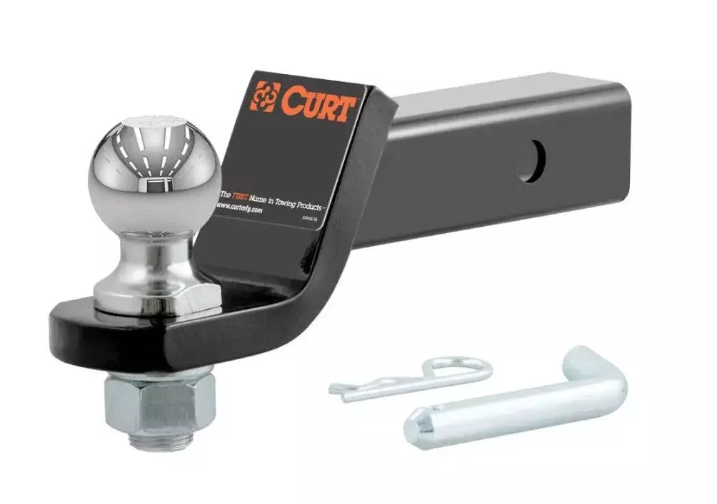 Curt Loaded Ball Mount w/ 2" Ball, 2" Shank, 7,500 LBS, 2" Drop• 45036