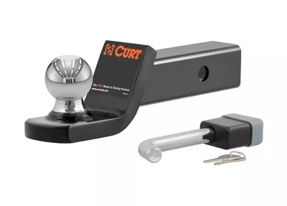 Curt Towing Starter Kit w/ 2" Ball, 2" Shank, 7,500 LBS, 2" Drop• 45141