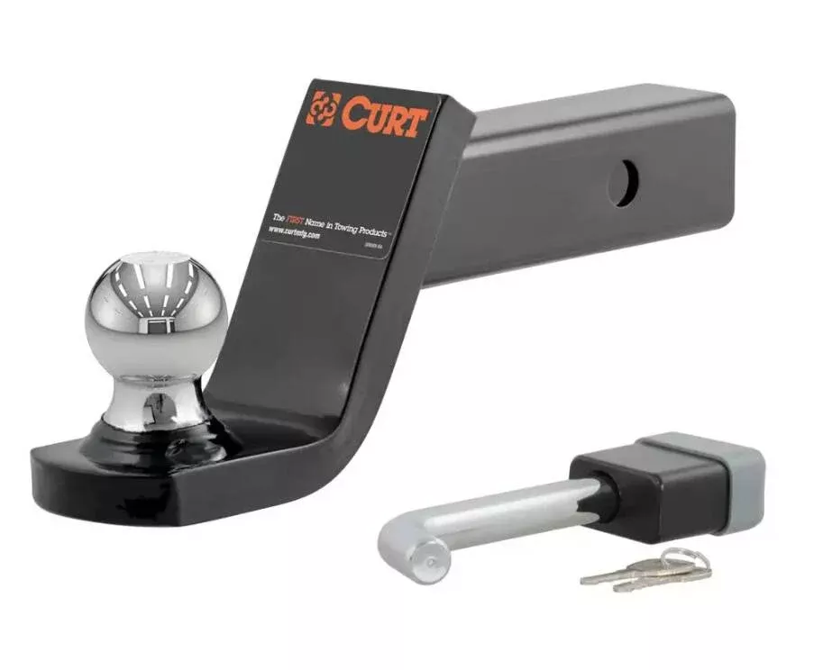 Curt Towing Starter Kit w/ 2" Ball, 2" Shank, 7,500 LBS, 4" Drop• 45142