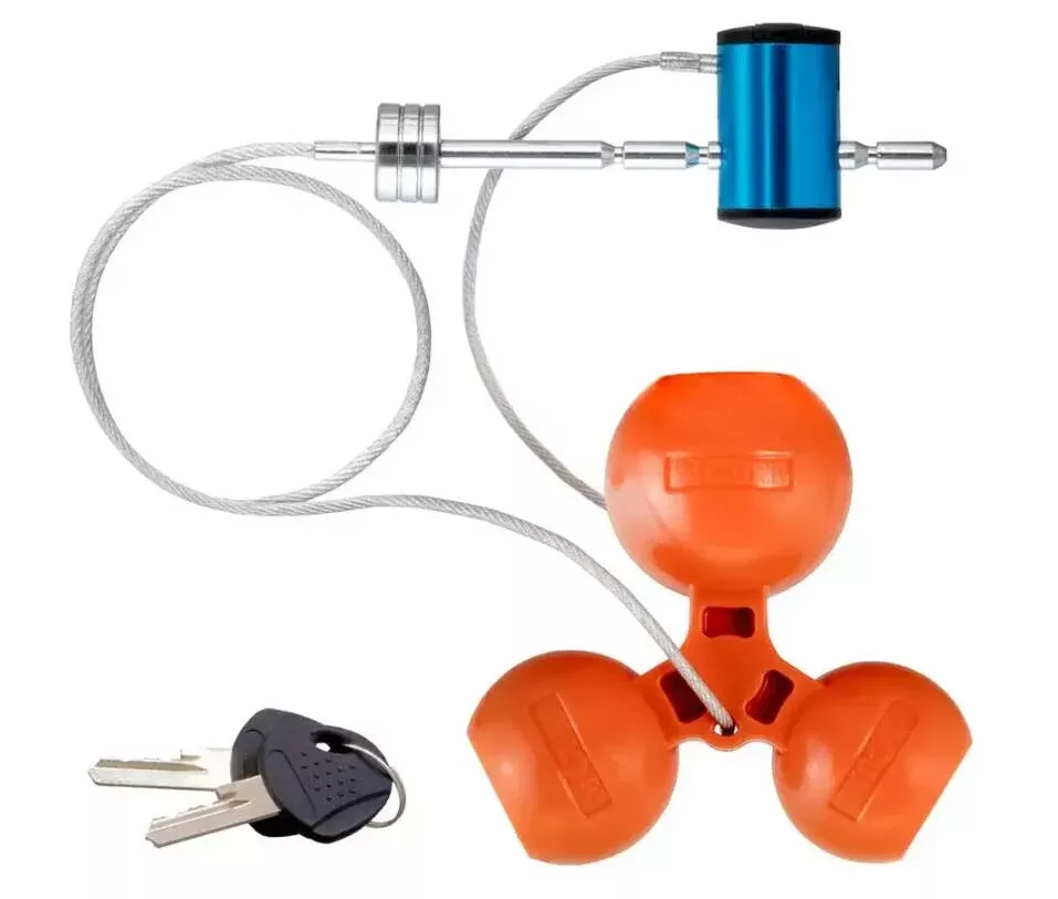 Curt Universal Tri-Ball Trailer Coupler Lock, Fits 1 7/8″, 2″, 2 5/16″ Balls• 23082