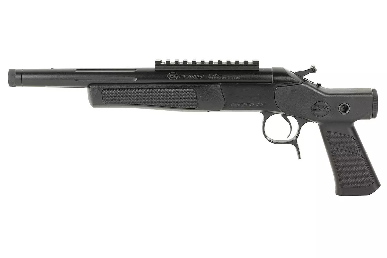 Cva  Scout XP 223 Remington Single-Shot Break-Action Pistol w/ Threaded Barrel