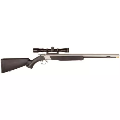 CVA Wolf Break Open (Inline) 50 Black Powder 24.0" 3-9x32mm Scope Black