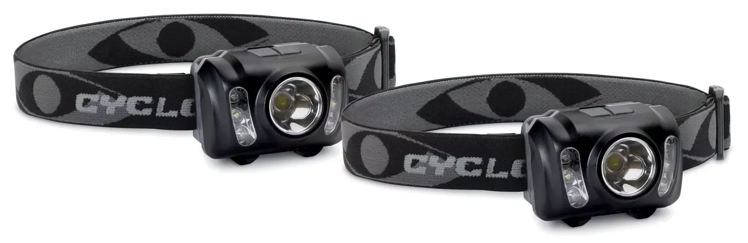 Cyclops 210 Lumen Headlamp2-pack