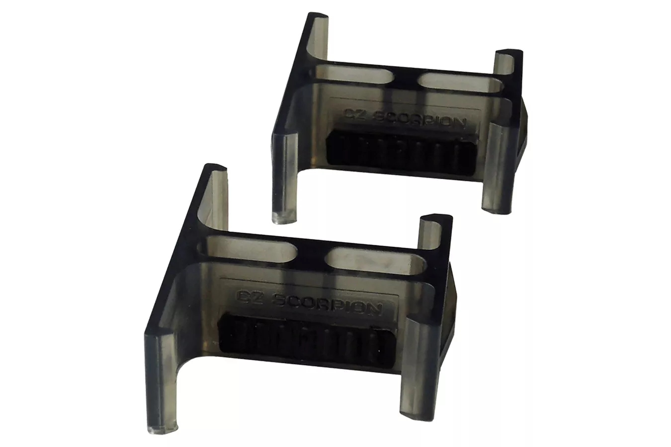 CZ  Mag Coupler 30rd Compatible w/ CZ Scorpion Magazines Smoke Plastic