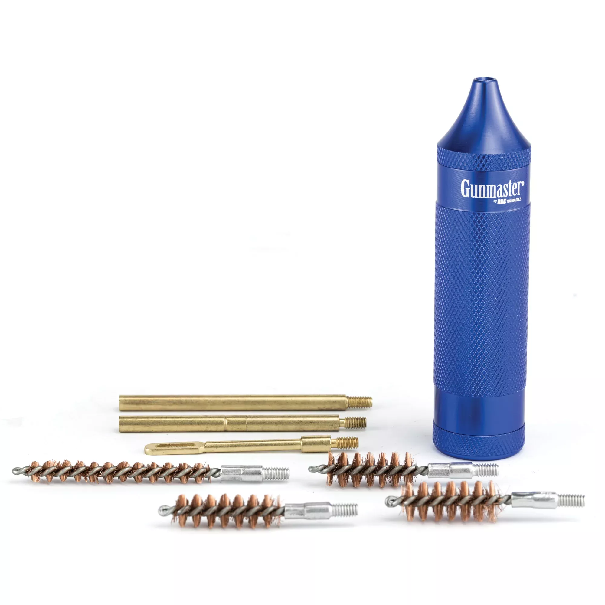 DAC Gunmaster Universal Handgun Cleaning Kit, 8-Piece Aluminum Handle Storage – 38290