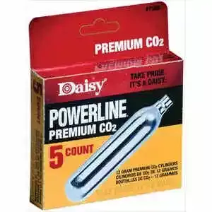 Daisy PowerLine CO2 Cylinders12 gm. 5/Box