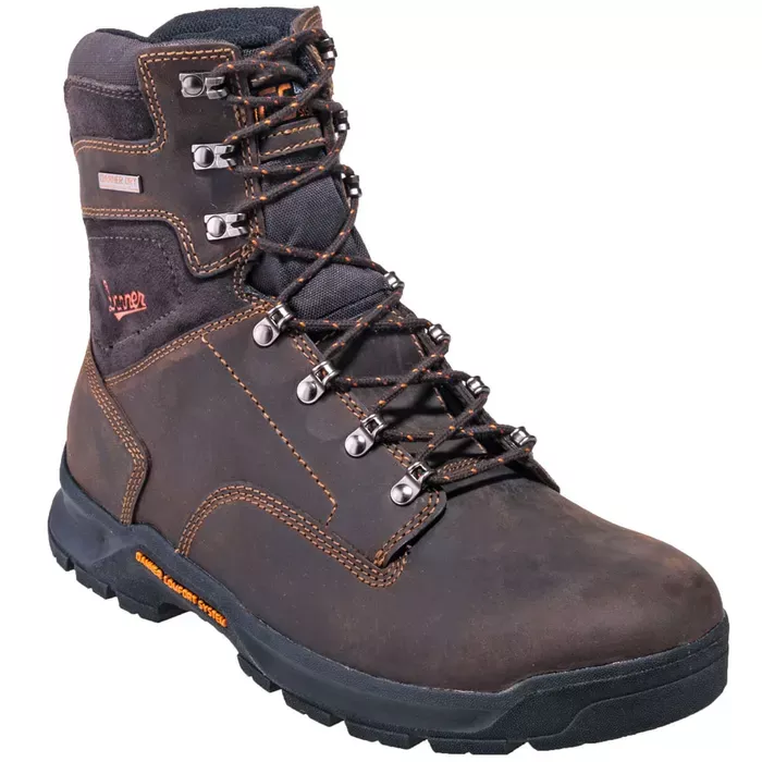 Danner Men’s Crafter 12437 Waterproof Work Boots – Brown Nubuck Leather – CLOSEOUT