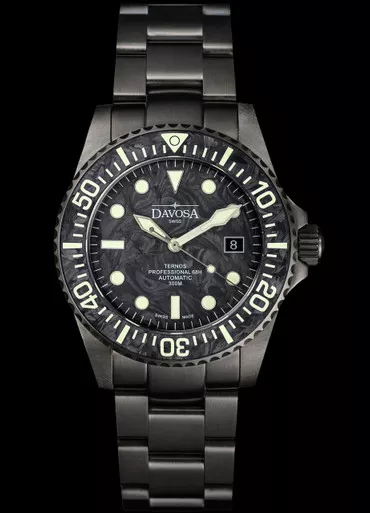 Davosa Ternos Pro 68h Carbon Fibre Limited Edition Watch