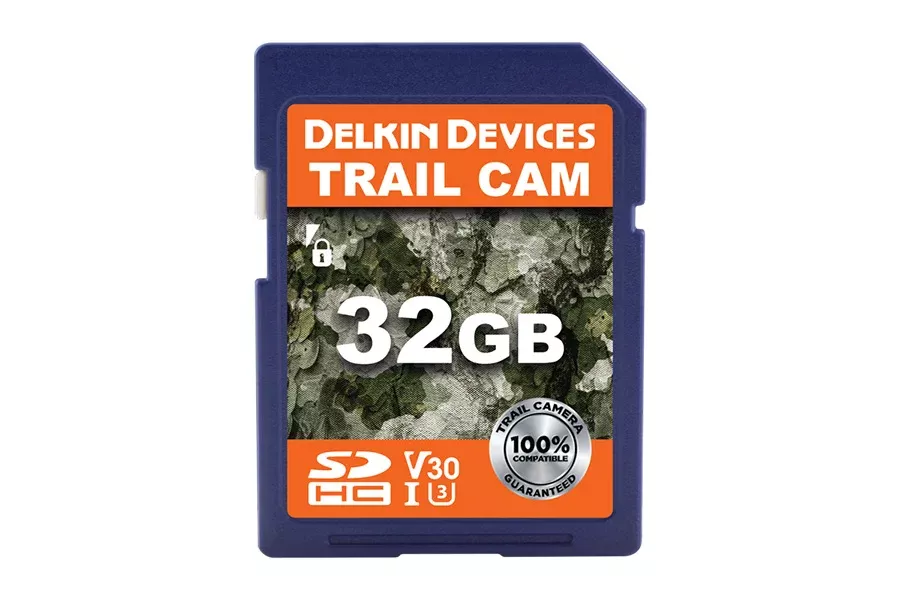 Delkin Devices Inc Trail Cam SDHC U3/V30 32GB Memory Card