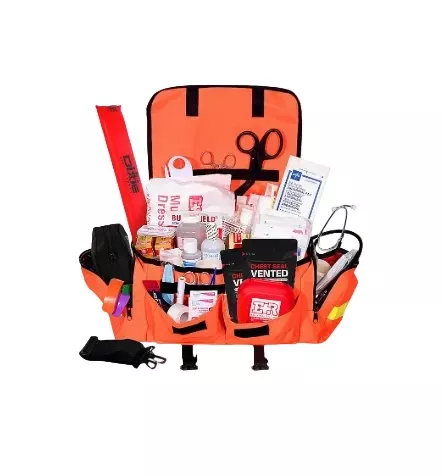 Deluxe EMT Trauma Kit – Fully Stocked First Responder Bag