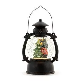 Demdaco Snow Globe - Tree Trimner Bears