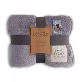 Demdaco Together Time Foot Pocket Blankets - 60" x 70"