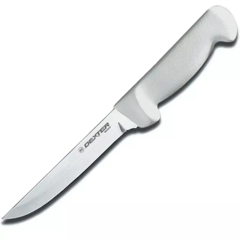 Dexter 6 " Wide Boning Knife White Handle