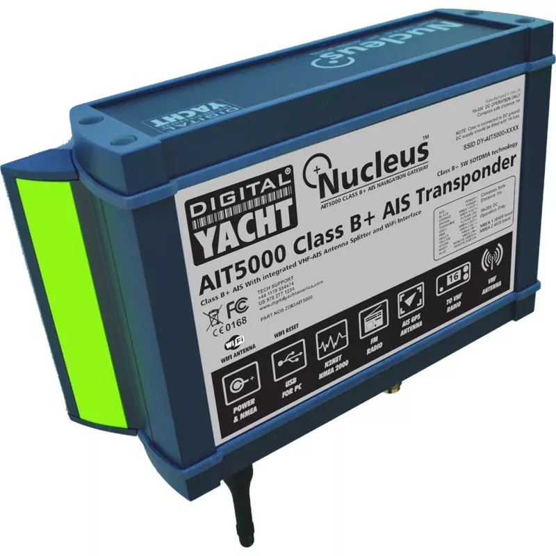 Digital Yacht AIT5000 Class B+ 5W Transponder w/SplitterWiFi