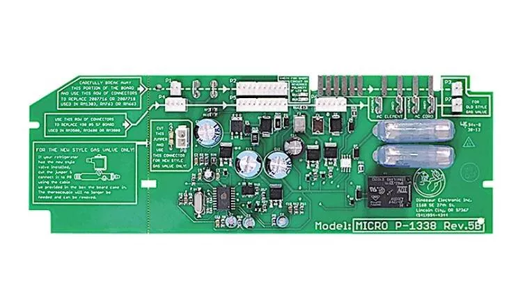 Dinosaur Electronics Refrigerator Replacement Board for Dometic RM3500, 3600, 3800, 663, 763, 1303• MICRO P-1338 REV 5