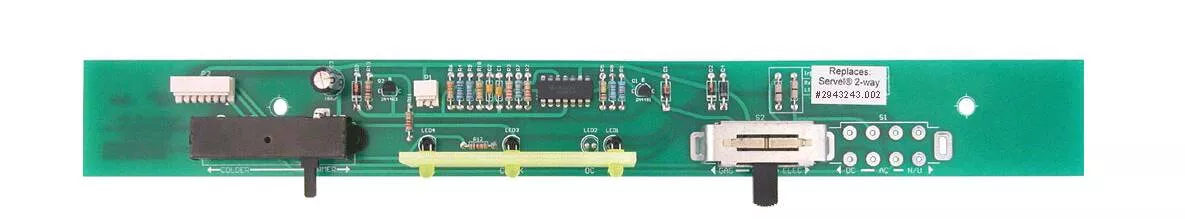 Dinosaur Electronics Replacement Eyebrow Board for Servel Refrigerators, 2-way Operation, Long Version• 2943243.002 2-WAY LONG