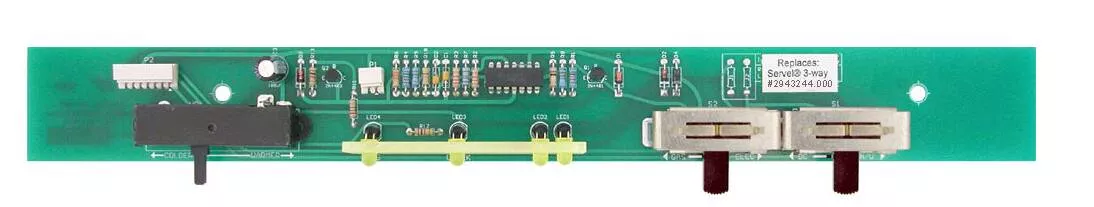 Dinosaur Electronics Replacement Eyebrow Board for Servel Refrigerators, 3-Way, Long Version• 2943244.000 3-WAY LONG