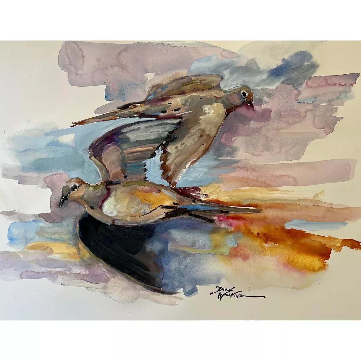Dirk Walker "Close Call" Giclee Print