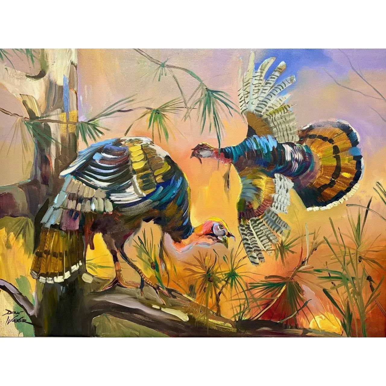 Dirk Walker "On The Roost" Giclee Print