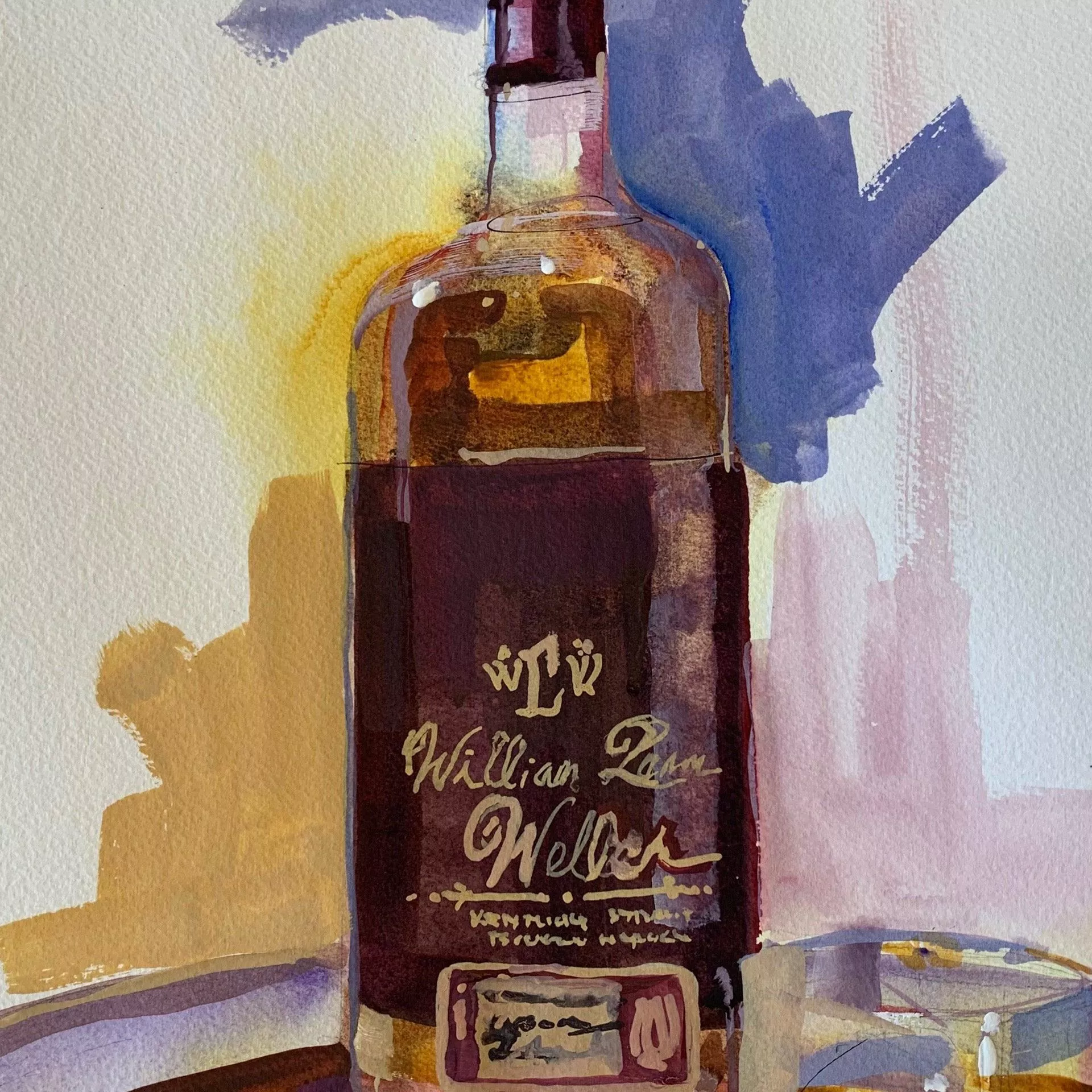 Dirk Walker "Weller Bourbon" Giclee Print