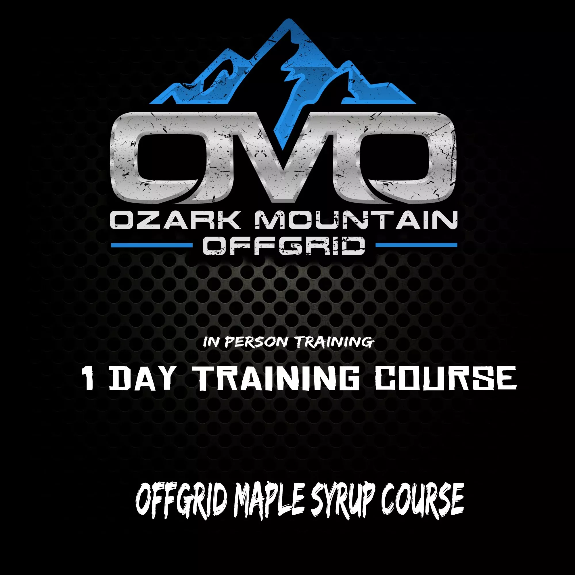 DIY Offgrid Maple Syrup Training Course