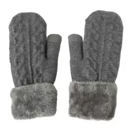 DM Merchandising Britt's Knits Originals Mittens - Gray