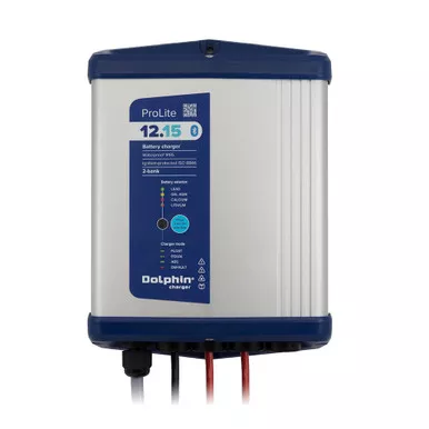 Dolphin PROLITE 12V 15A 2-Output Battery Charger