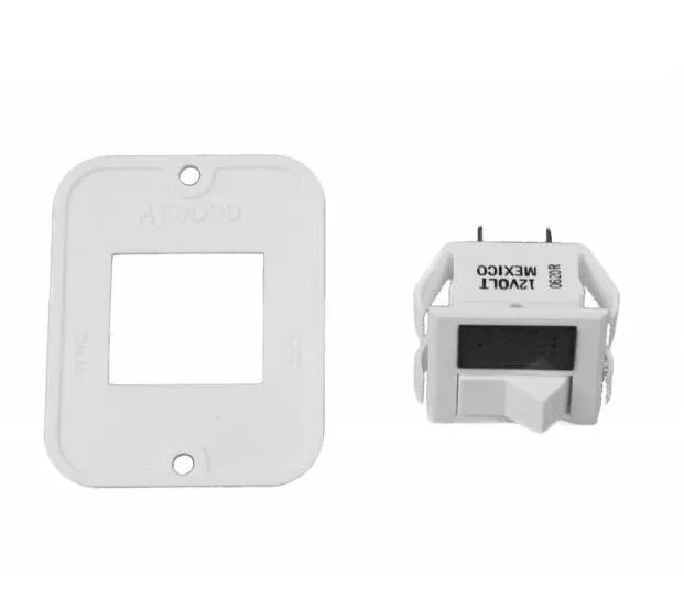 Dometic 12V White Single Water Heater Switch for Atwood Electronic Ignition Models• 91859