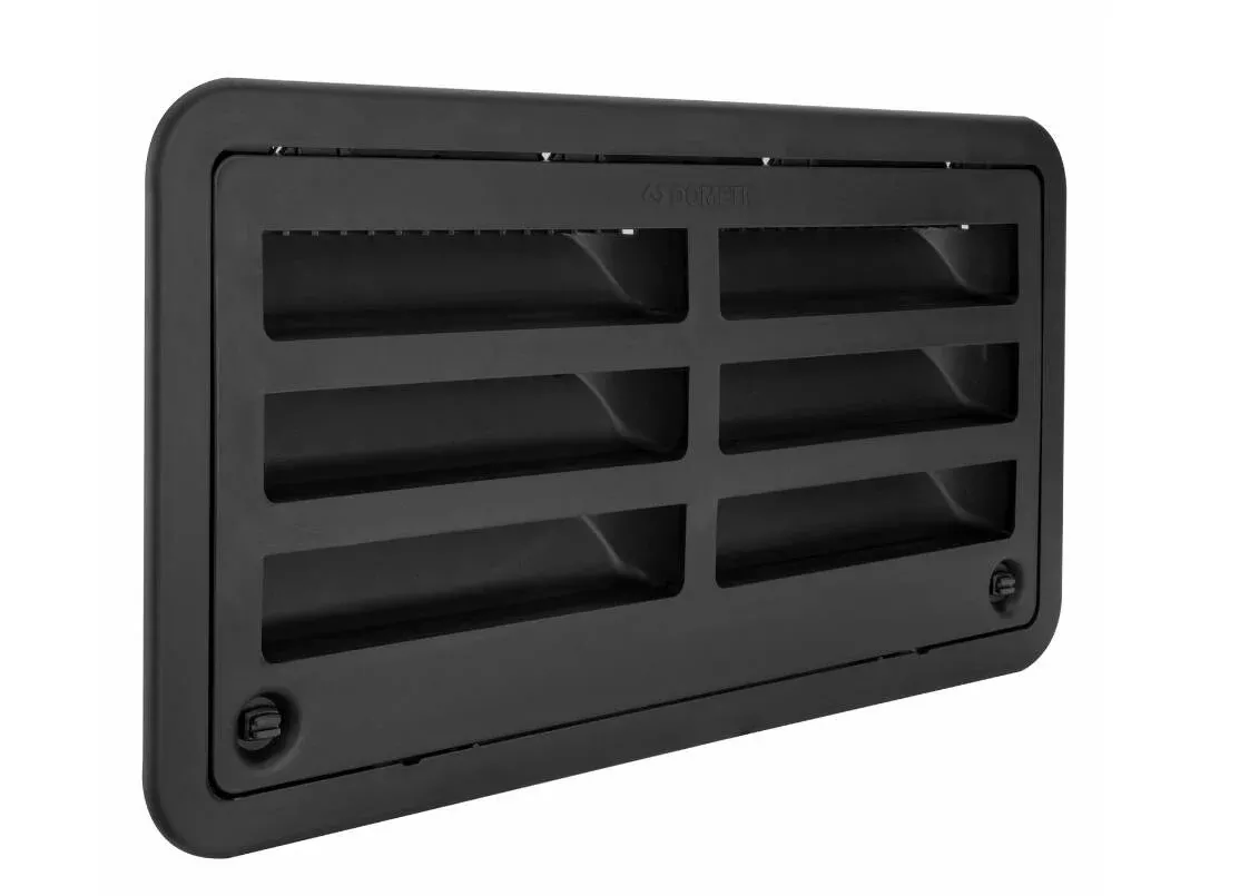 Dometic 20" Refrigerator Side Vent, Black• 3109492.004